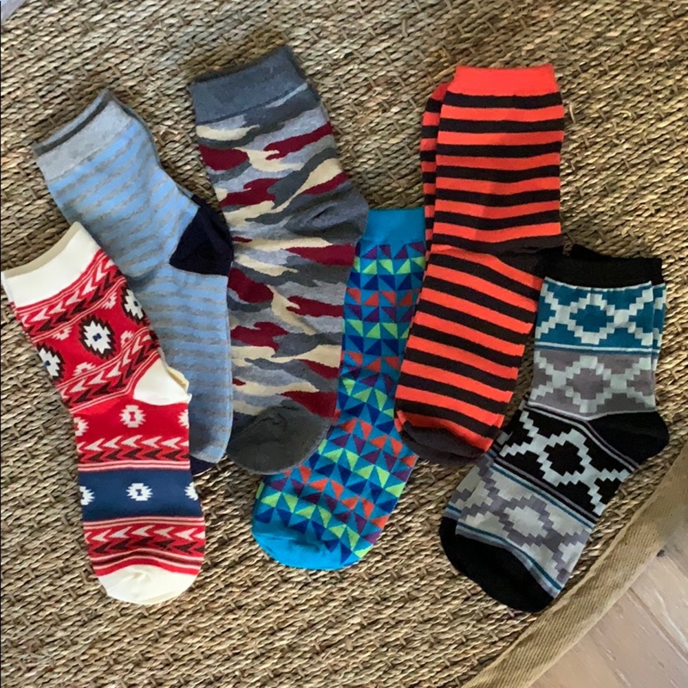 Patterned socks